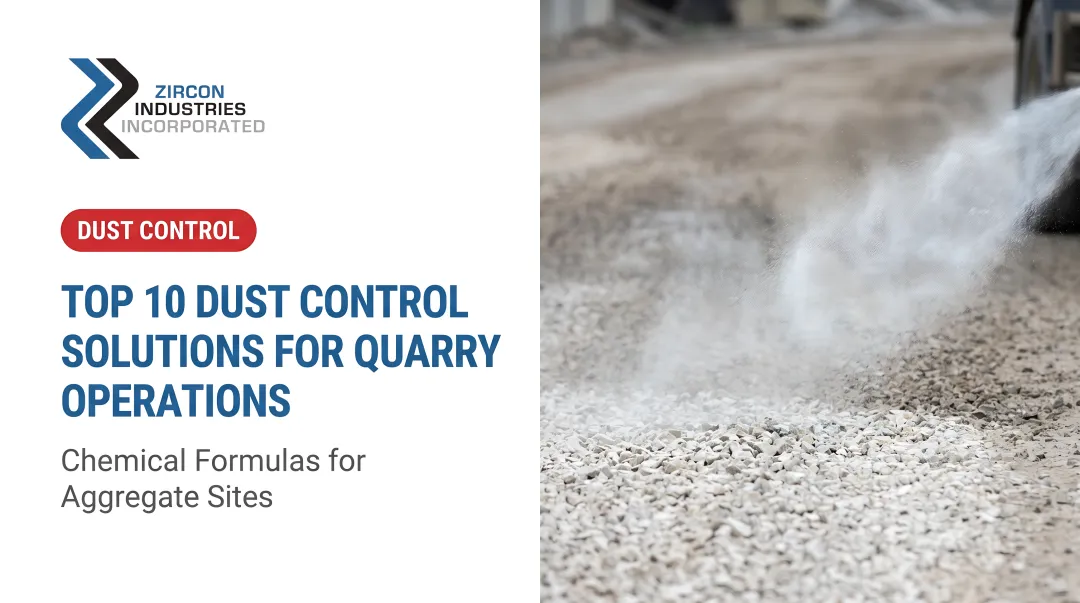 Top 10 Dust Control Solutions for Quarry Operations