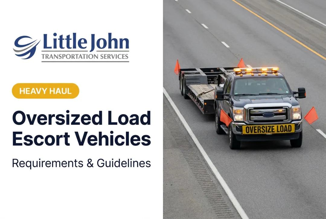Oversized Load Escort Vehicles: Requirements & Guidelines