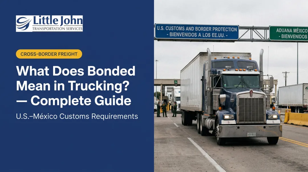 What Does Bonded Mean in Trucking? — Complete Guide