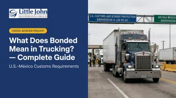 What Does Bonded Mean in Trucking? — Complete Guide