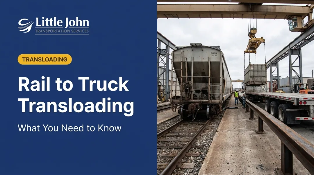 Rail to Truck Transloading: What You Need to Know