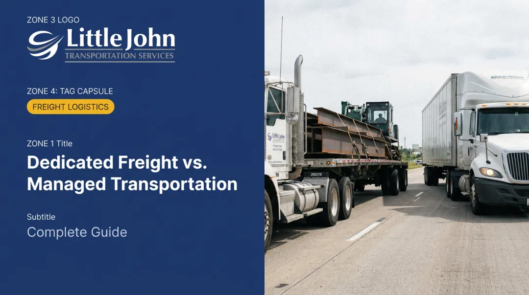 Dedicated Freight vs. Managed Transportation: Complete Guide
