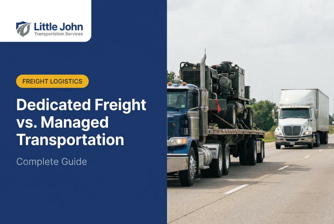 Dedicated Freight vs. Managed Transportation: Complete Guide