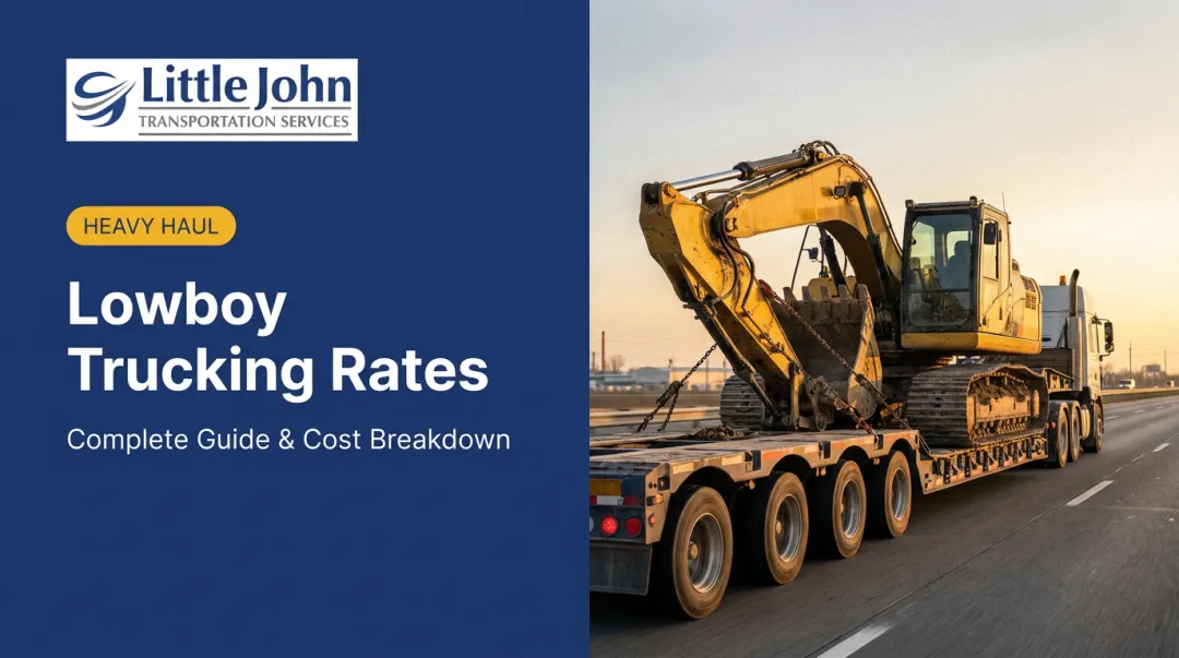 Lowboy Trucking Rates: Complete Guide & Cost Breakdown