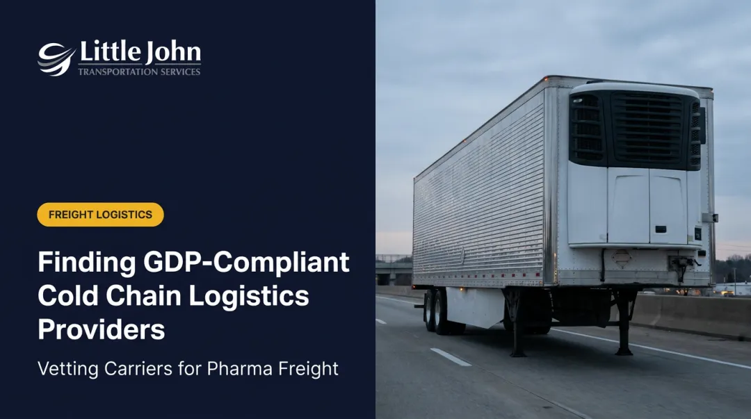 Finding GDP-Compliant Cold Chain Logistics Providers