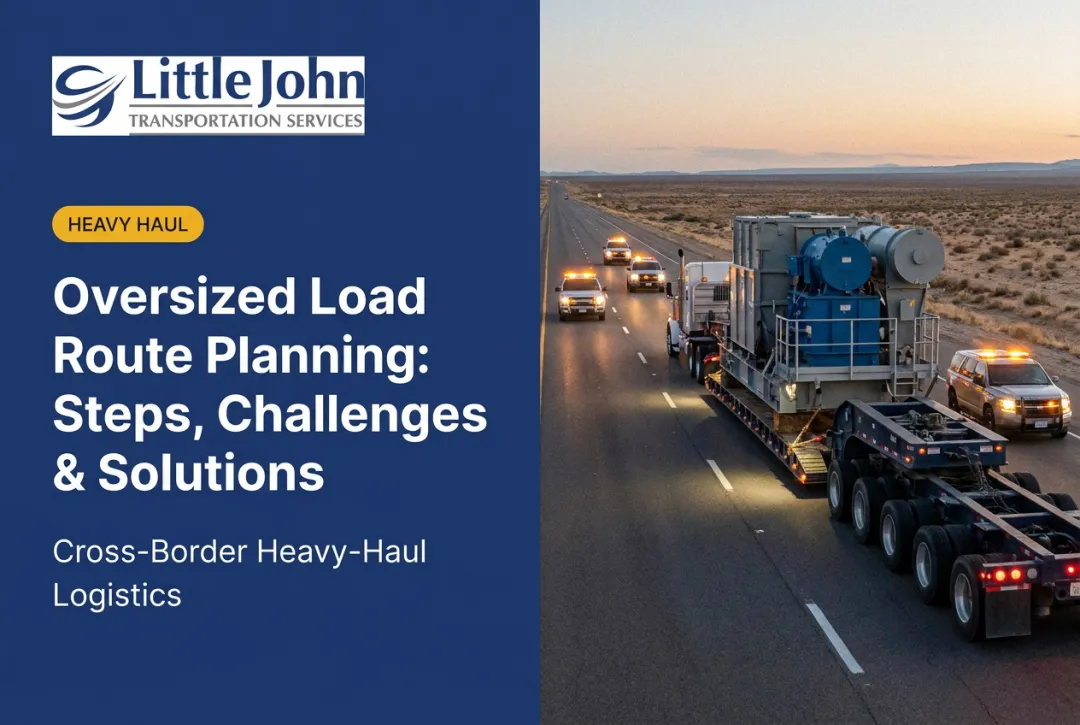 Oversized Load Route Planning: Steps, Challenges & Solutions