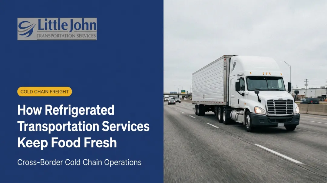 How Refrigerated Transportation Services Keep Food Fresh