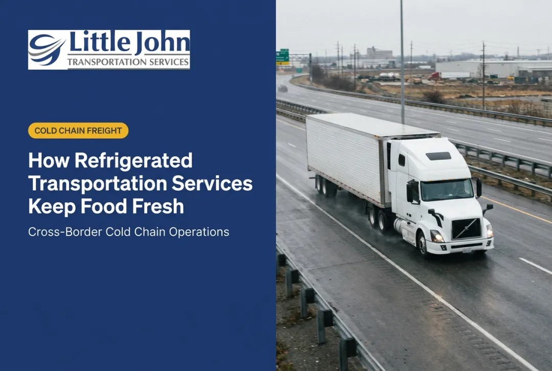 How Refrigerated Transportation Services Keep Food Fresh
