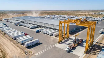Little John Transportation Services Laredo cross-dock facility with 30-bay staging capacity