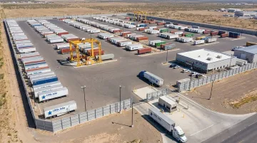 Little John Transportation Services 50-acre Laredo facility with C-TPAT compliant perimeter and security infrastructure