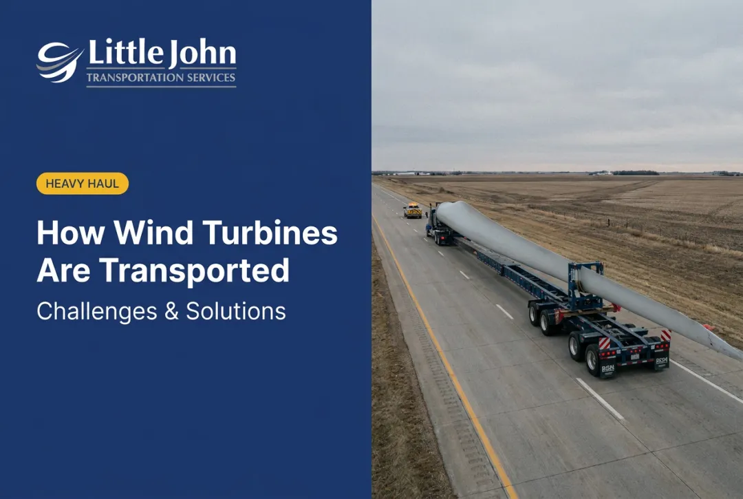 How Wind Turbines Are Transported: Challenges & Solutions