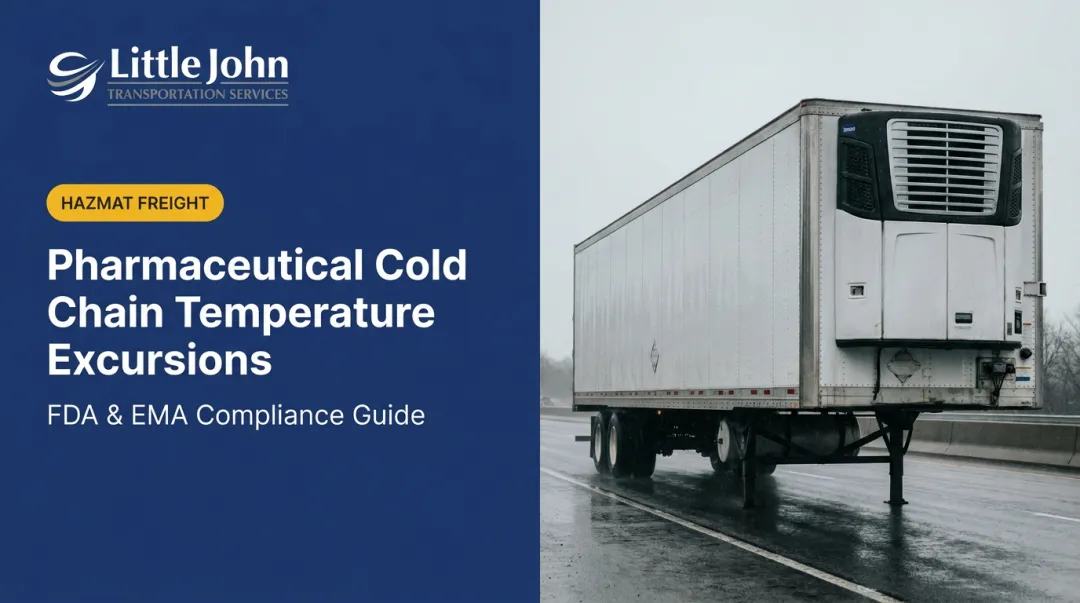 Pharmaceutical Cold Chain Temperature Excursions: FDA & EMA Compliance Guide