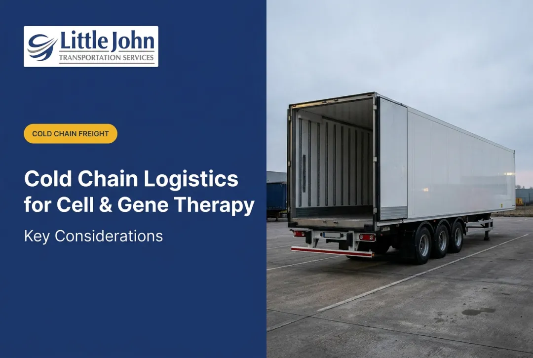 Cold Chain Logistics for Cell & Gene Therapy: Key Considerations