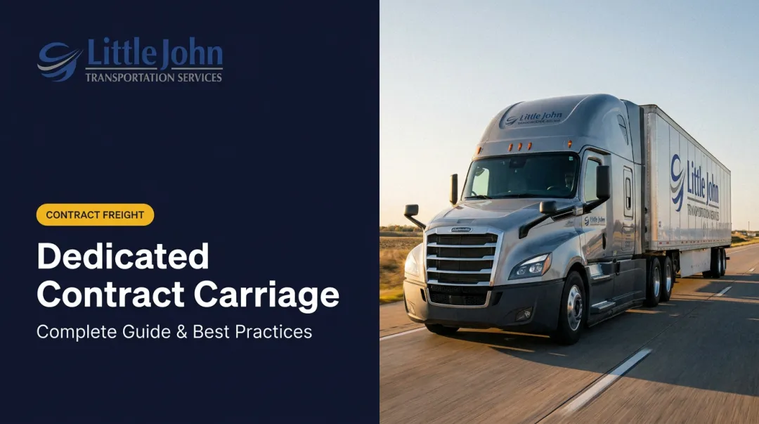 Dedicated Contract Carriage: Complete Guide & Best Practices