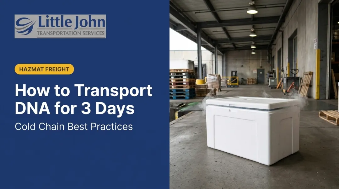 How to Transport DNA for 3 Days: Cold Chain Best Practices