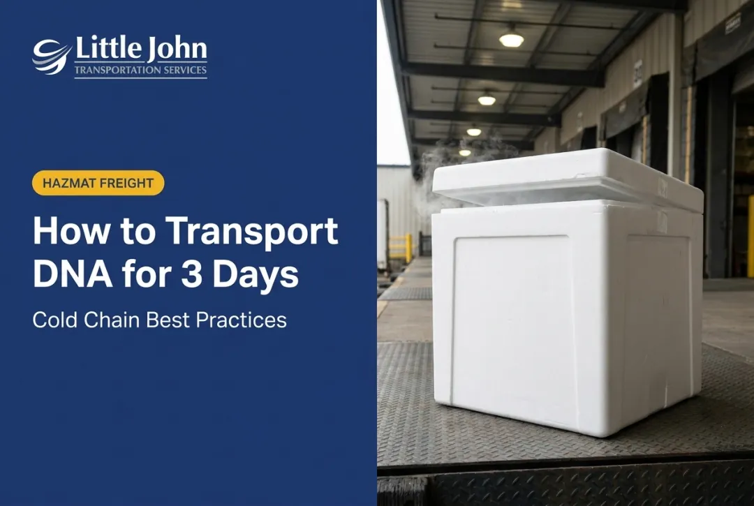 How to Transport DNA for 3 Days: Cold Chain Best Practices