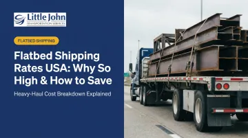 Flatbed Shipping Rates USA: Why So High &amp; How to Save