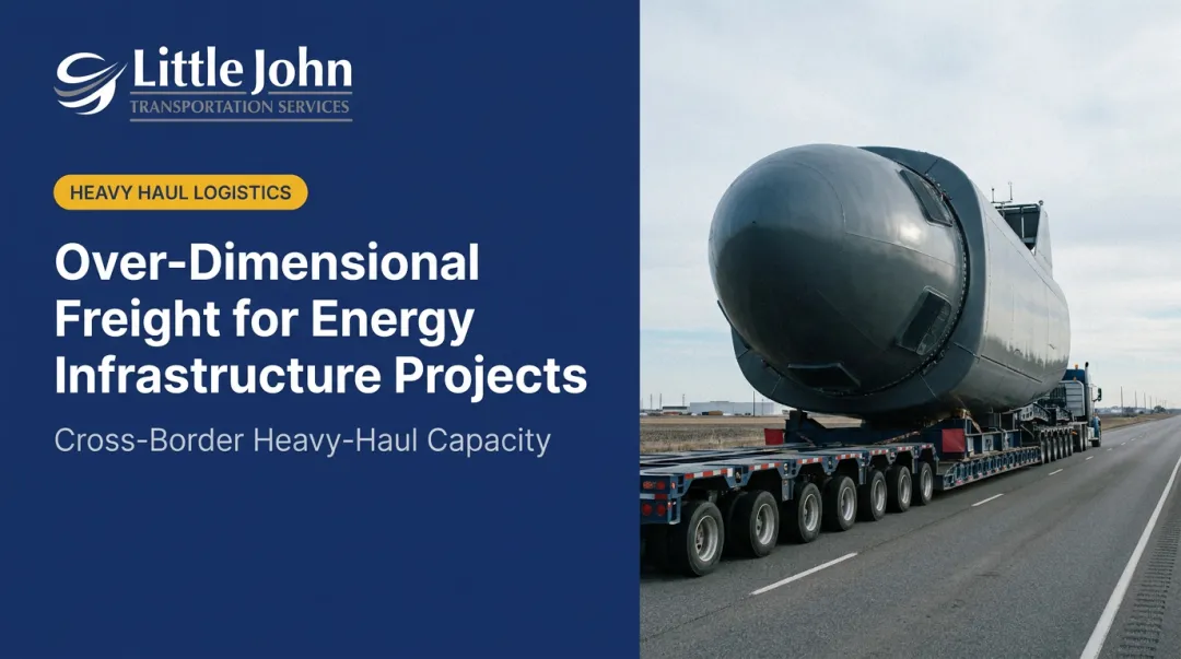 Over-Dimensional Freight for Energy Infrastructure Projects