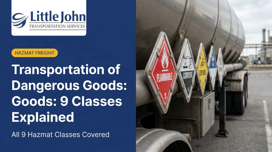 Transportation of Dangerous Goods: 9 Classes Explained