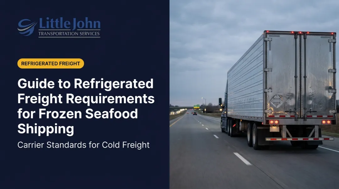 Guide to Refrigerated Freight Requirements for Frozen Seafood Shipping