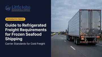 Guide to Refrigerated Freight Requirements for Frozen Seafood Shipping