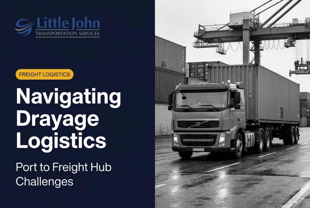 Navigating Drayage Logistics: Port to Freight Hub Challenges