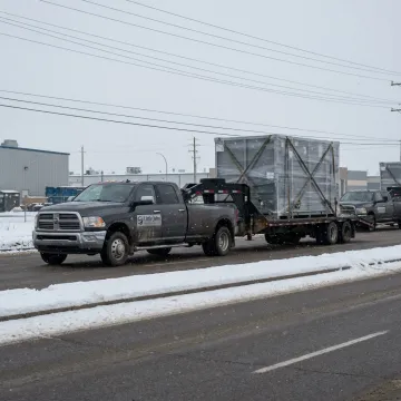 Hot Shot Delivery Services, Edmonton