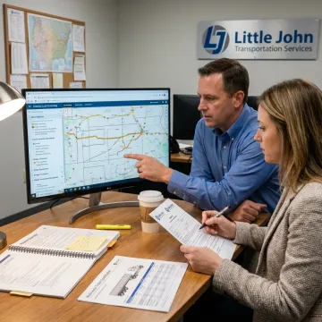 Heavy haul route planning and dispatch