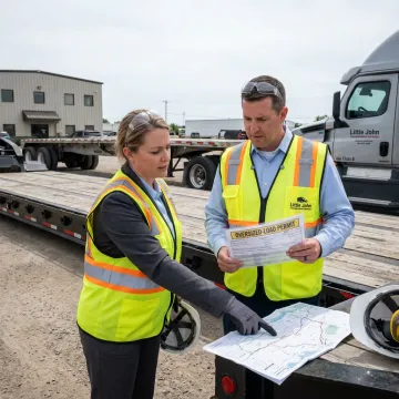 Heavy haul freight planning and dispatch coordination