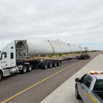 Wind Turbine Heavy Haul Transport & Logistics