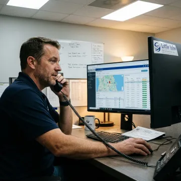 Dispatcher coordinating expedited freight shipment