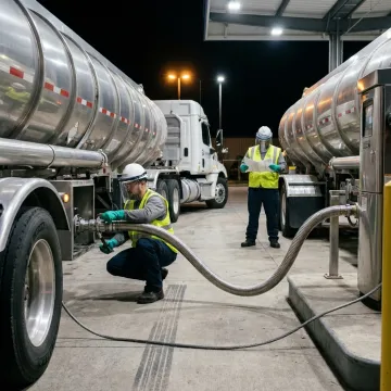 Industrial Road Tanker Transloading Services