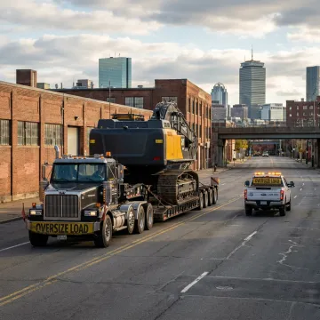 Heavy Equipment Transport Services — Boston, MA