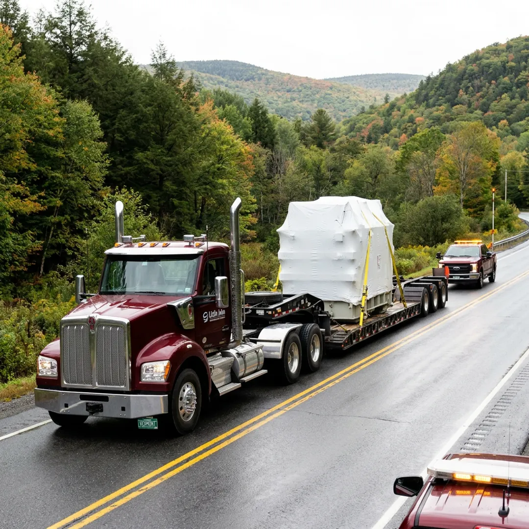 Vermont Heavy Haul Trucking — Oversize Load Services