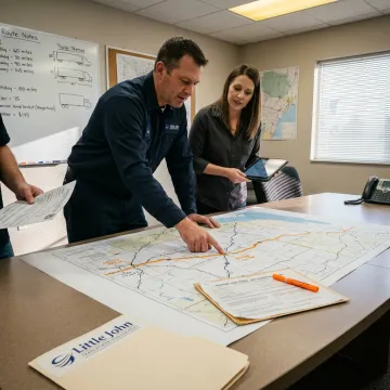 Heavy haul route planning and dispatch