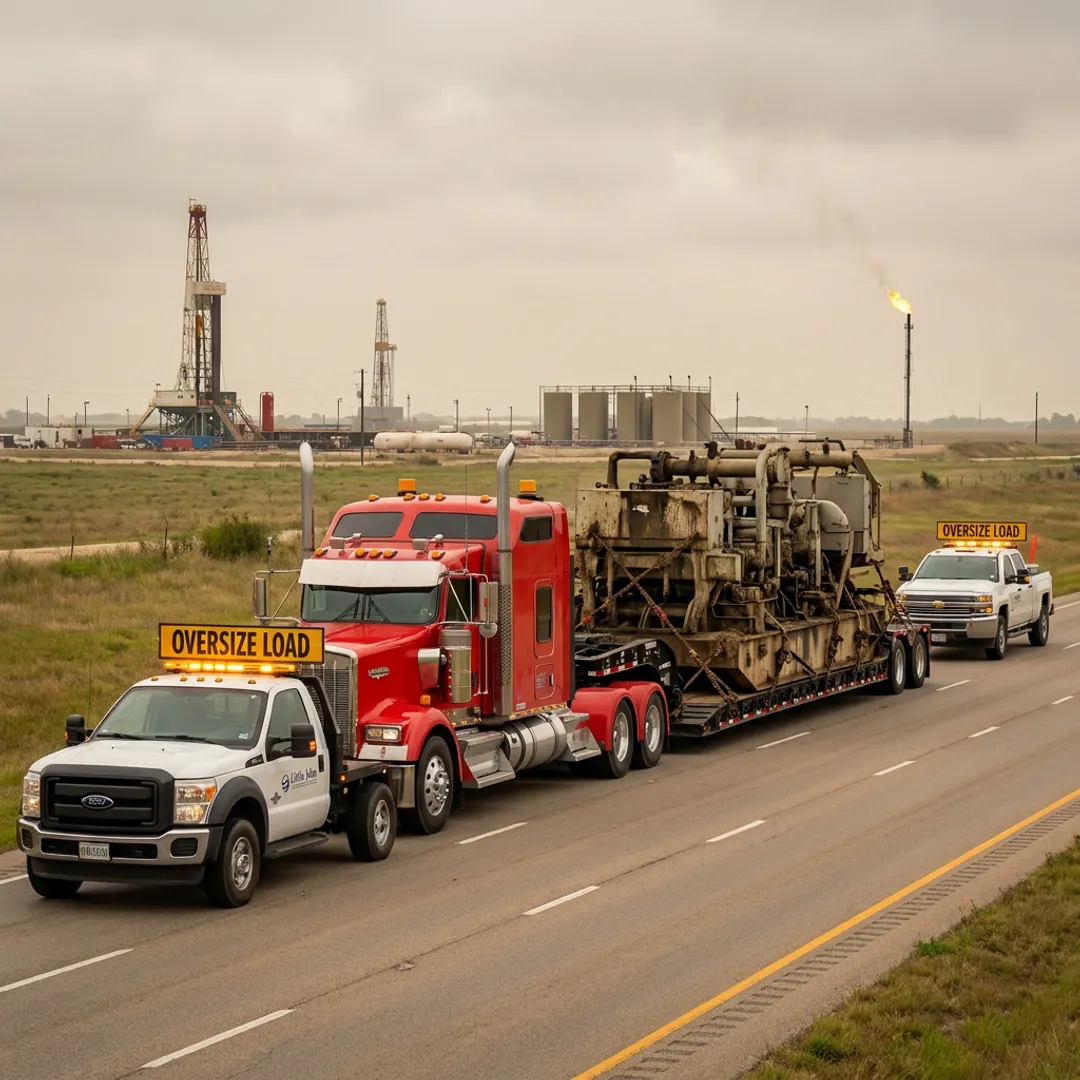 Lowboy Trailers for Oil and Gas Applications