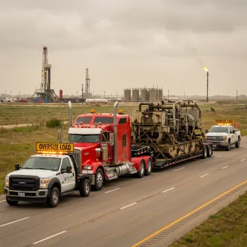 Lowboy Trailers for Oil and Gas Applications