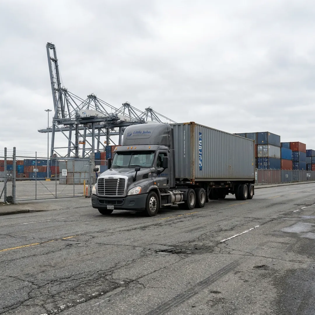 Container Drayage Services at Port of Vancouver