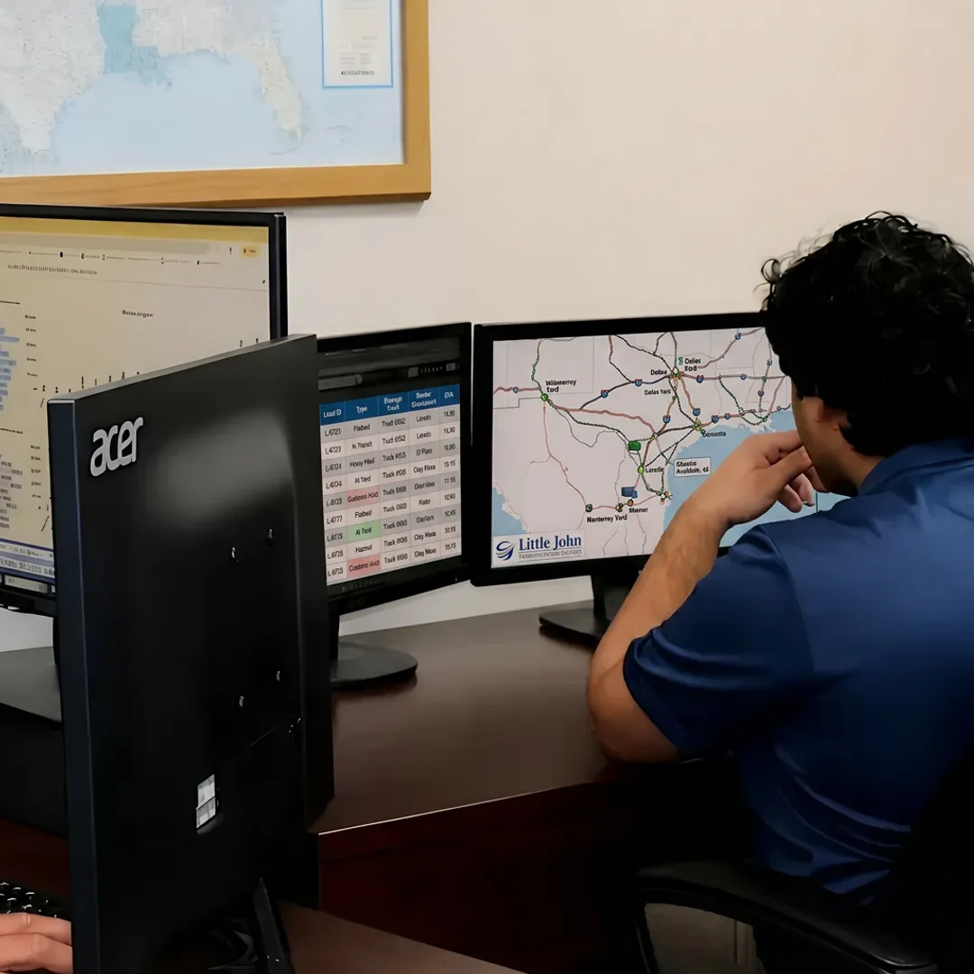 Coordinator tracking intermodal freight shipments