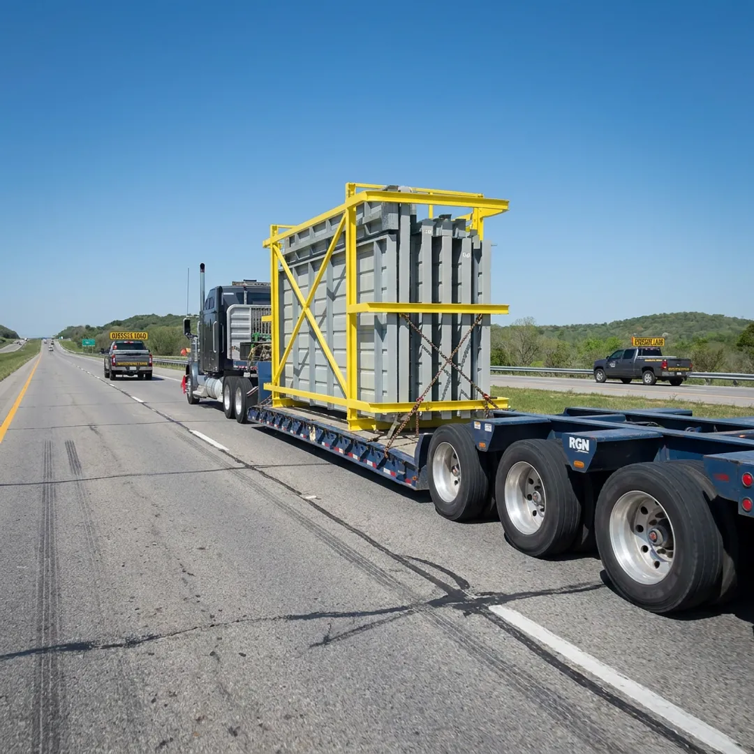 Heavy Haul Trailers & Specialized Transport Services