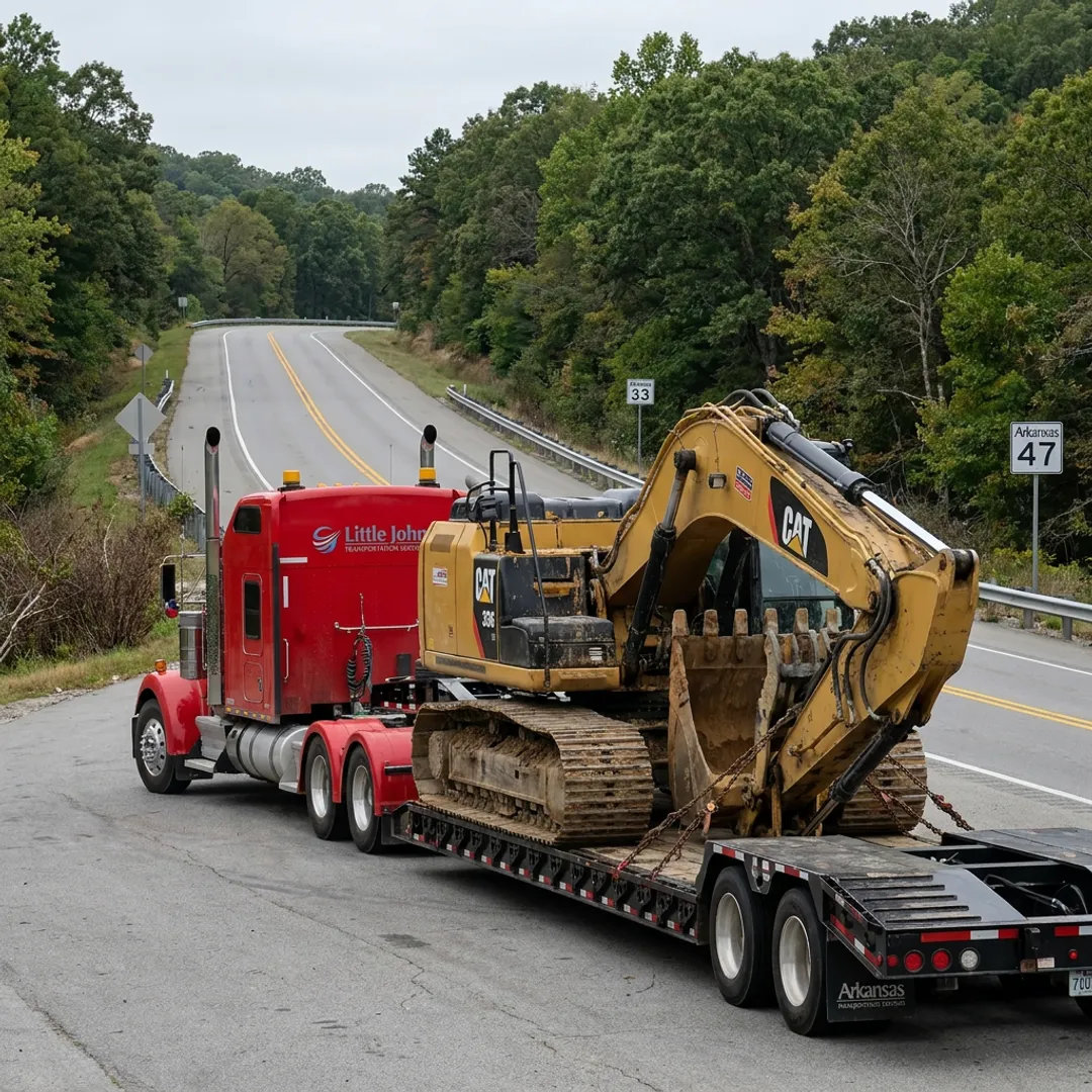 Heavy Equipment Transport & Hauling in Arkansas