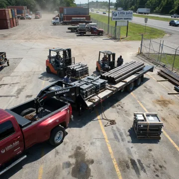 Hot Shot Truck Loads out of Mississippi