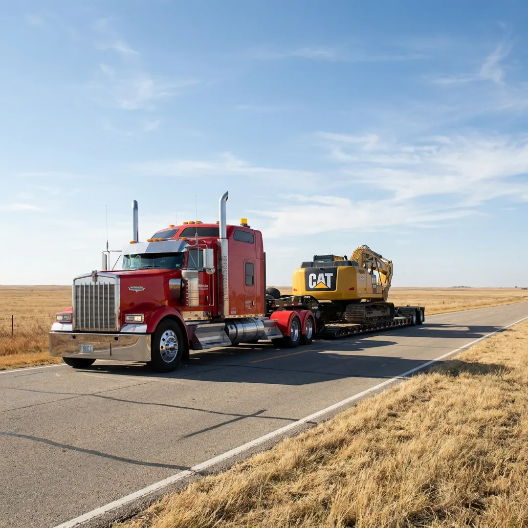 Heavy Equipment Hauling Services, Kansas