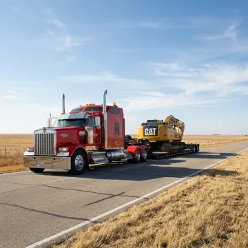 Heavy Equipment Hauling Services, Kansas