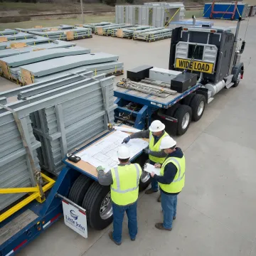 Heavy haul transport planning with specialized trailer