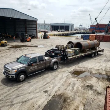 Hotshot truck being dispatched for urgent freight