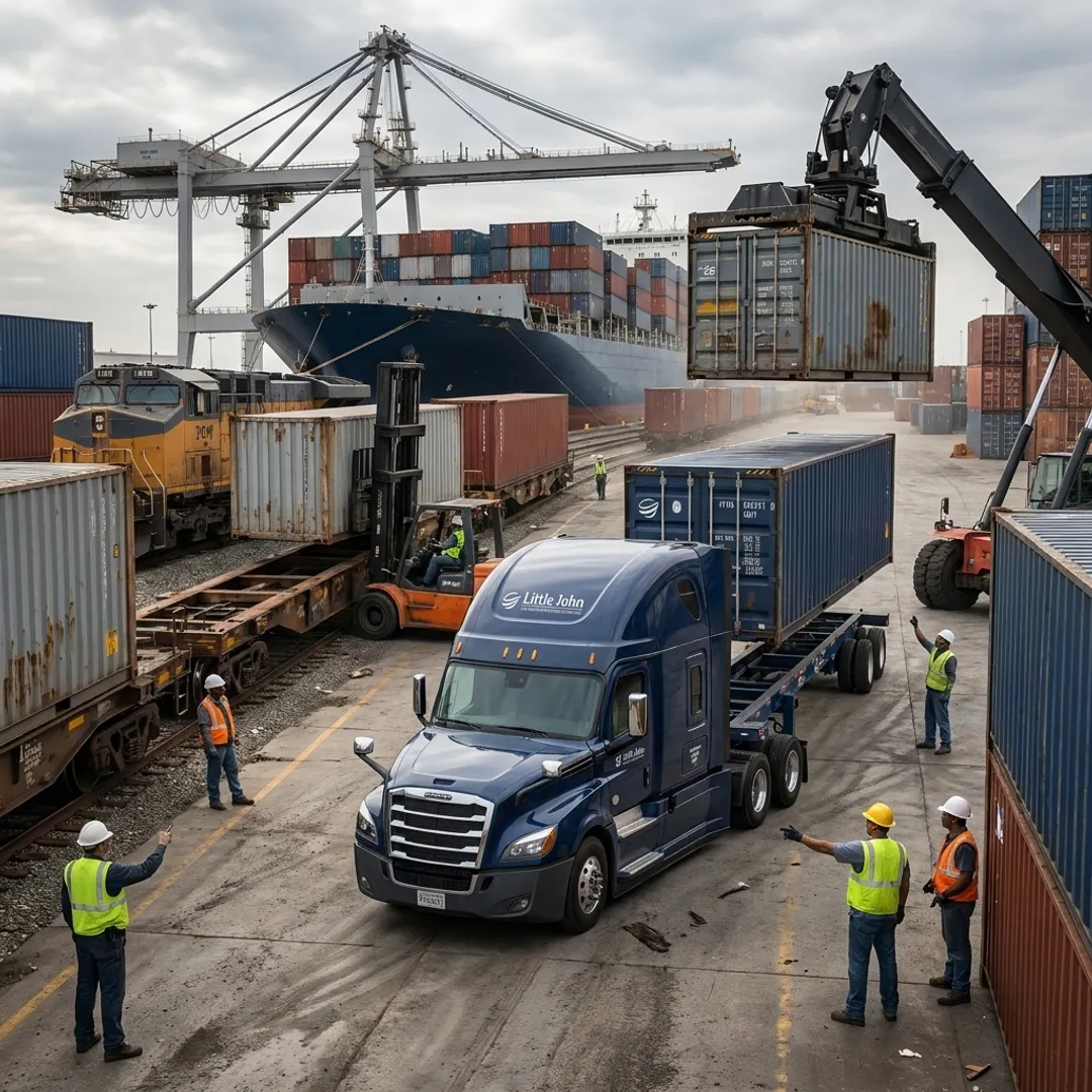 Transloading Services — Rail-to-Truck & In-House Delivery