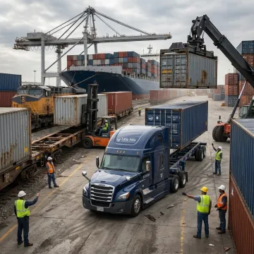 Transloading Services — Rail-to-Truck & In-House Delivery