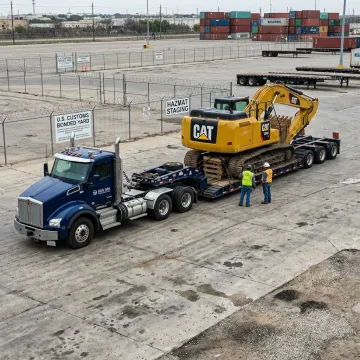 Heavy Equipment Transport Services, Laredo, Texas