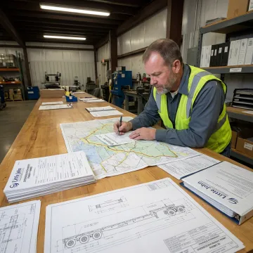 Heavy-haul route planning for oversized equipment